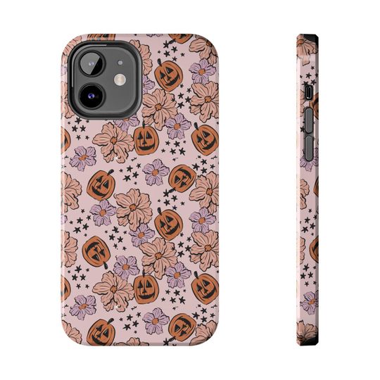 Vintage Halloween Jack O Lantern Pumpkin Tough Phone Case