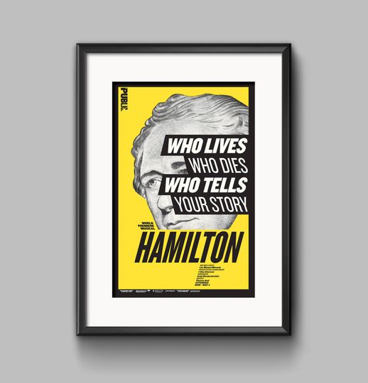 Hamilton Musical Poster