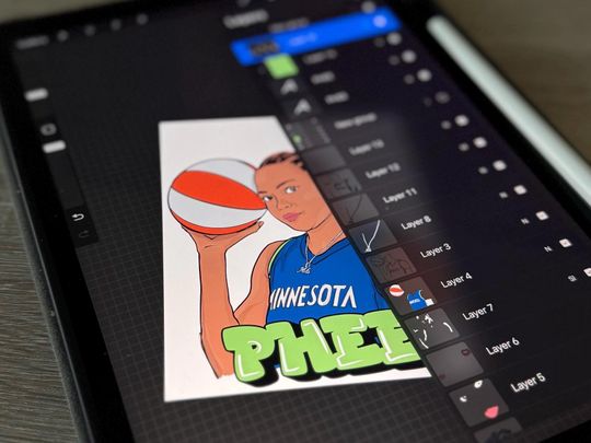 Napheesa Collier x Minnesota Lynx Sticker