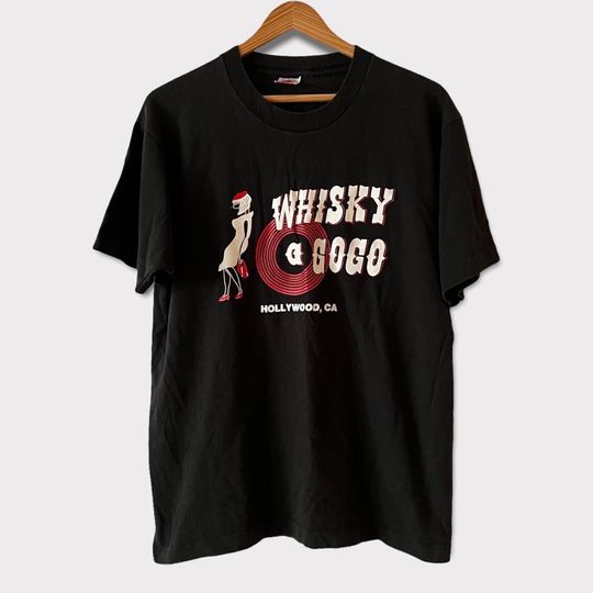 1990s Whisky A-Go-Go Vintage Promo Tee Shirt