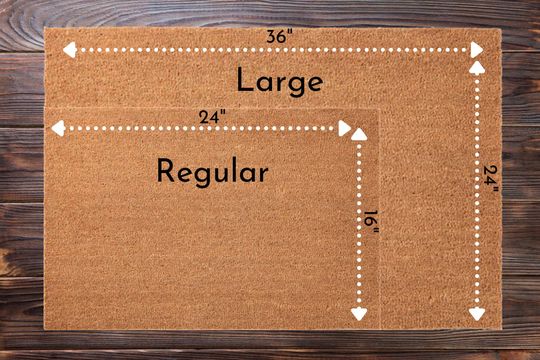 Flying Bats Halloween Door Mat: Hand-Painted Coir Entry Mat