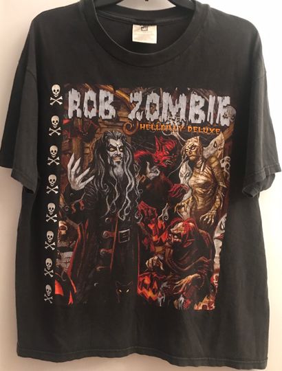 Vintage 1998 ROB ZOMBIE Hellbilly Deluxe Tour Shirt