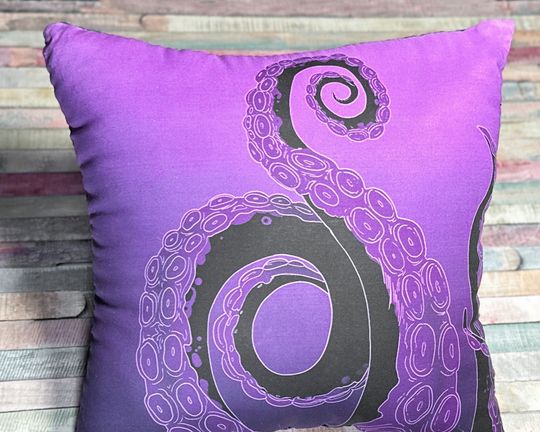 Nerdipillows Sea Witch Tentacle Pocket Pillow