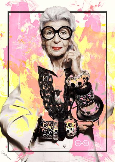 Iris Apfel Premium Matte Vertical Posters