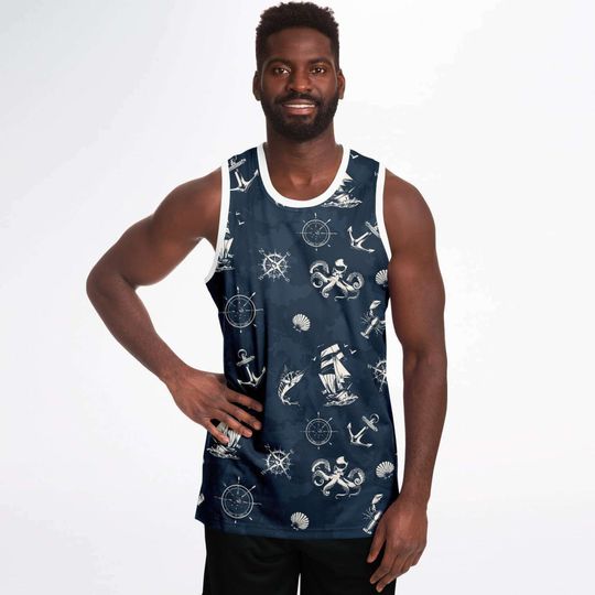 The Sailor's Ship Anchor Classic 3D Tank Top