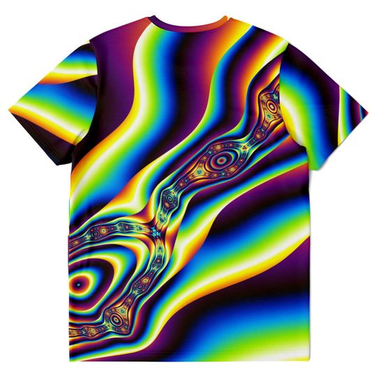 Psychedelic Fractals Dmt Lsd Abstract Cells 3D T Shirt