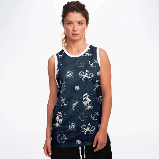 The Sailor's Ship Anchor Classic 3D Tank Top