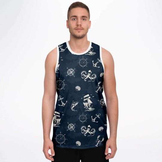 The Sailor's Ship Anchor Classic 3D Tank Top
