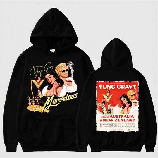 Yung Gravy Returning New Zealand and Australia 2023 Tour Hoodie