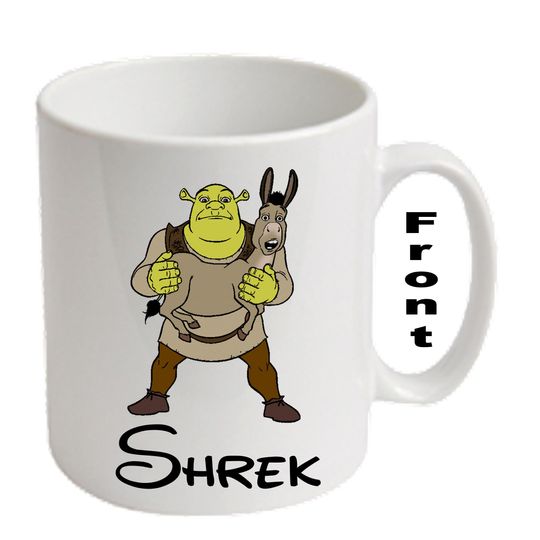 Shrek & Donkey Mugs ~ SHREK Mugs