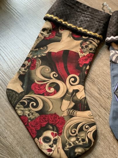 Halloween Pinup Stocking