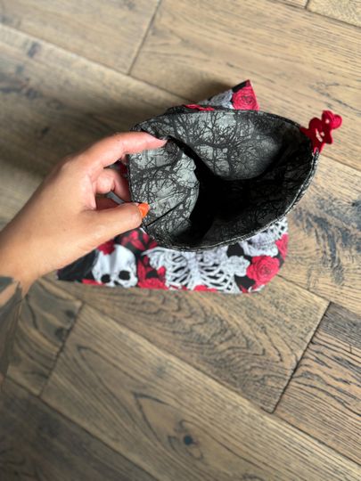 Ravens and Roses Stocking