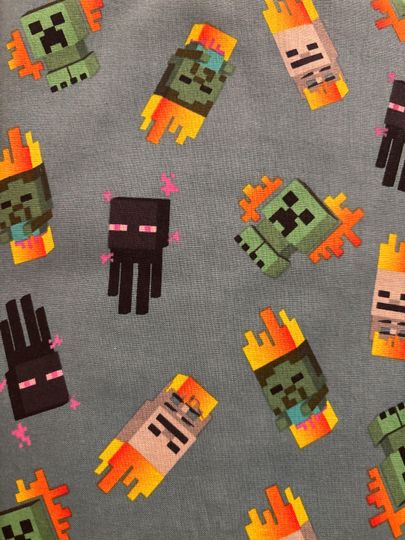 Minecraft Theme Stocking