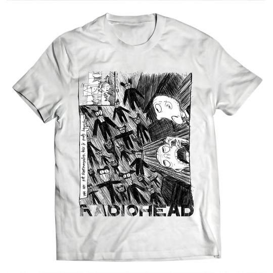 VINTAGE 2000 Radiohead T Shirt, Radiohead Lover, Shirt Lovers Gift Fan
