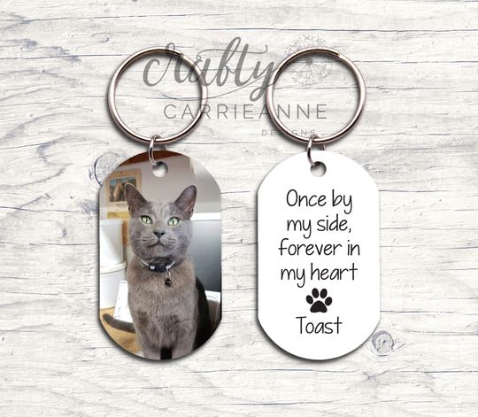 Forever In My Heart Dog Loss Gift, Personalized Dog Memorial, Pet Sympathy, Pet Remembrance Gift, Dog Photo Keychain, Dog Remembrance Gift