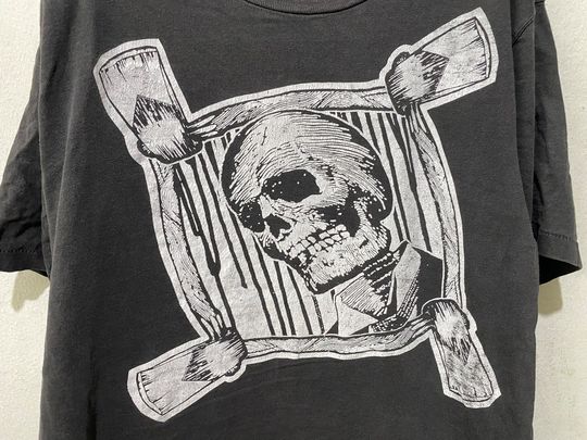 Vintage 1990s Skull Skates Shirt