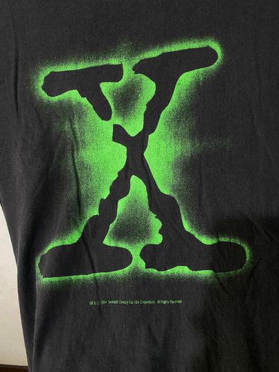 Vintage 1994 The X Files Shirt