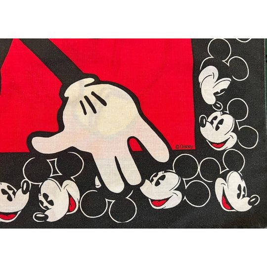 Vintage Disney Mickey Mouse Blanket