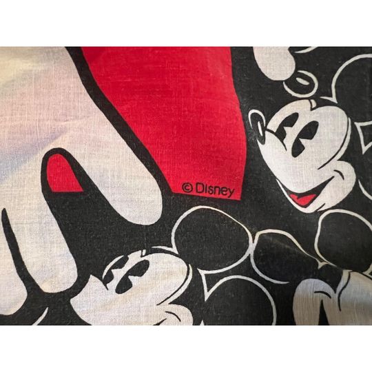 Vintage Disney Mickey Mouse Blanket