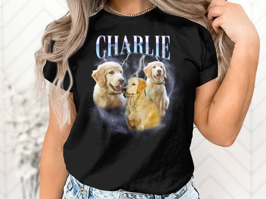 Custom Dog Bootleg Shirt, 90s Bootleg T-shirt