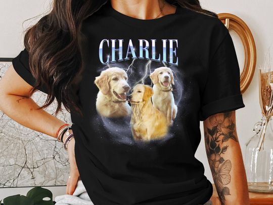 Custom Dog Bootleg Shirt, 90s Bootleg T-shirt