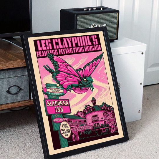 Les Claypool's Fearless Frog Brigade  Madonna Inn Poster