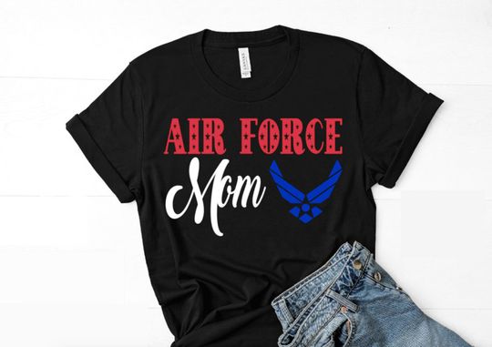 Air Force Mom Shirt, Military Mom TShirt, Military Mom Shirt