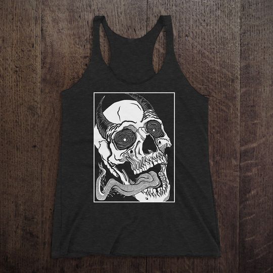 THE GVDEATER  Triblend Racerback Tank