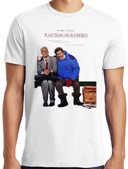 Big Guys Rule Big and Tall Planes, Trains and Automobiles Movie Poster T Shirt