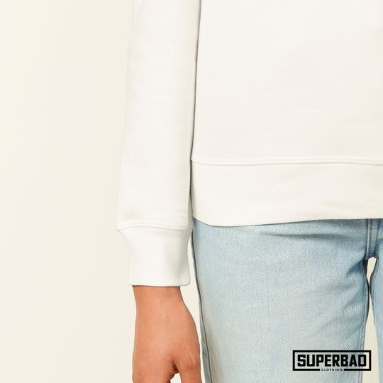 Bloody Hell Embroidered Sweatshirt: Cheeky Quote Pullover