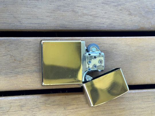 Vintage Military Flip Lighter Cover
