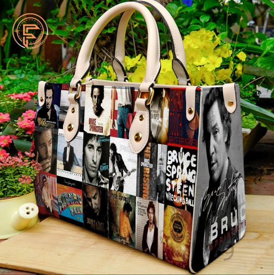 Bruce springsteen - Personalized women leather bag