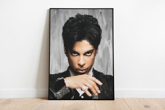 Prince Rogers Nelson Art - Rock Music Wall Design