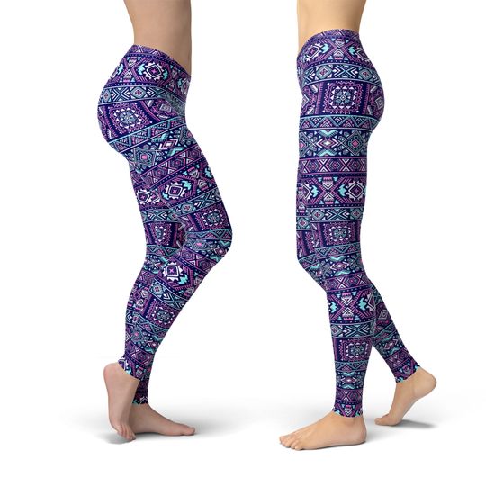 Aztec Leggings, Gift for Women