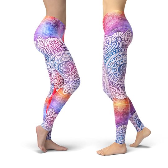 Mandala Leggings, Gift for Women