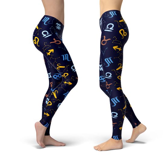 Astronomy Stars Leggings, Gift for Women
