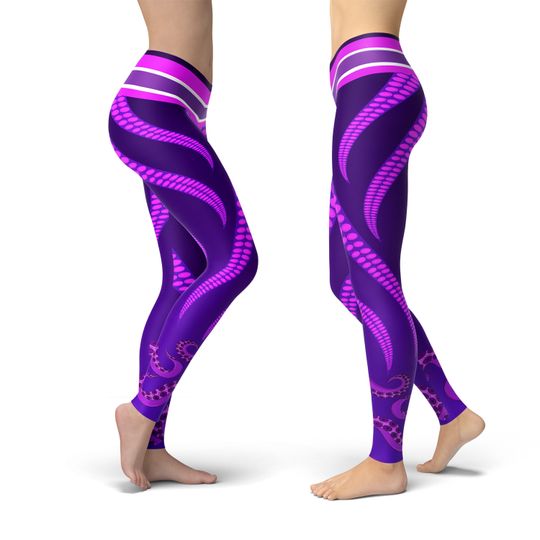 Ursula Octopus Tentacles Leggings, Leggings Gift for Women