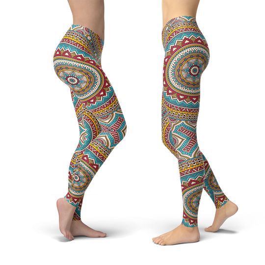 Mandala Leggings, Gift for Women