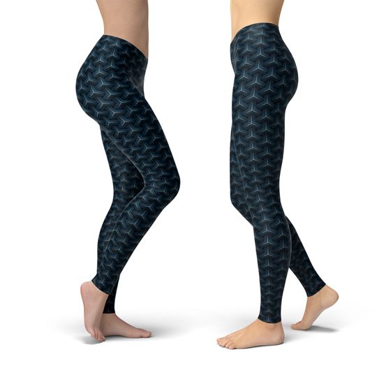 Geometric Leggings, Gift for Women