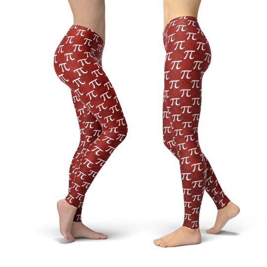 Pi Day Leggings for women, Pi Day Yoga Pants, Math Leggings, Math Teacher Gift