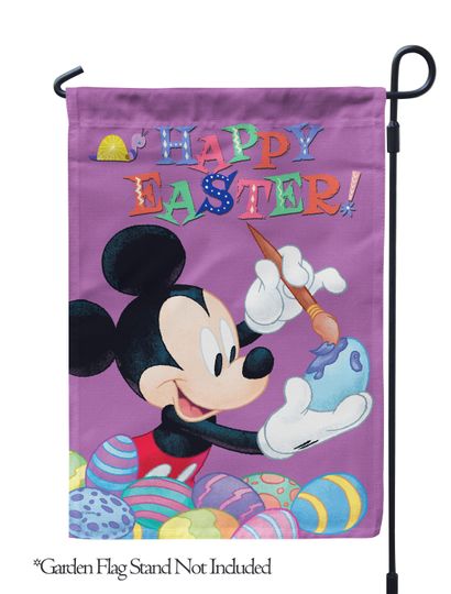 Disney, Mickey Happy Easter Garden Flag