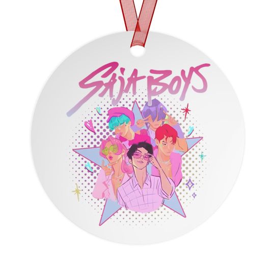 Metal Ceramic Ornament