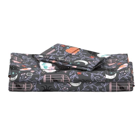 Halloween Bedding set, Vintage Halloween Decoration