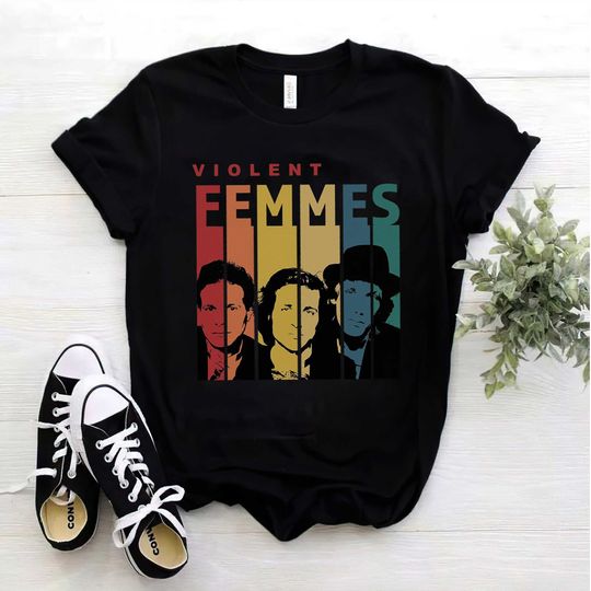Vintage Retro Violent Femmes T-Shirt, Violent Femmes Shirt