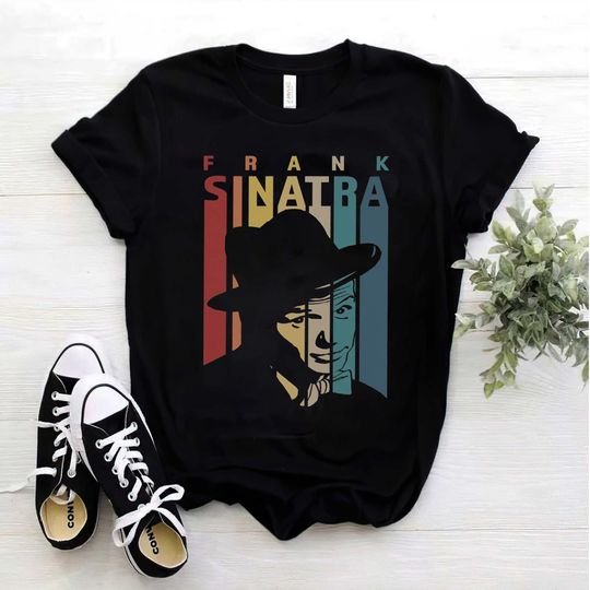 Frank Sinatra Retro Vintage T-Shirt, Frank Sinatra Shirt