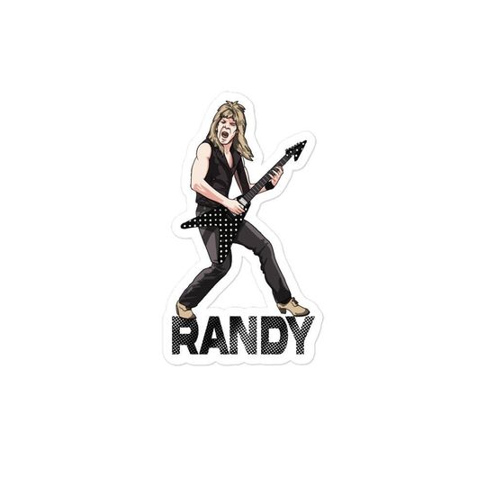 Randy Rhoads Ozzy Osborne Heavy Metal stickers