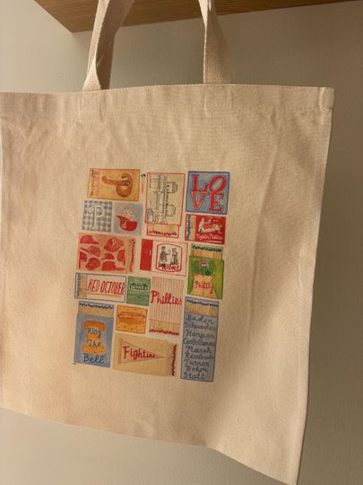 Phillies Matchbox Tote