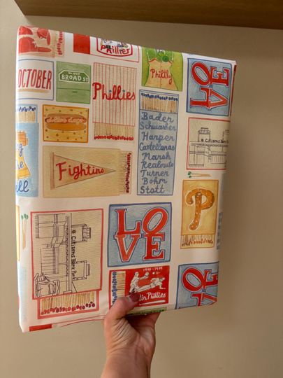 Phillies Matchbox Wrapping Paper