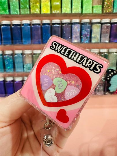 SweetHearts Shaker Badge Reel