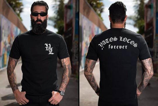 Shockstar "VATOS LOCOS Forever" Blood in Blood Out chicano vl T-shirt